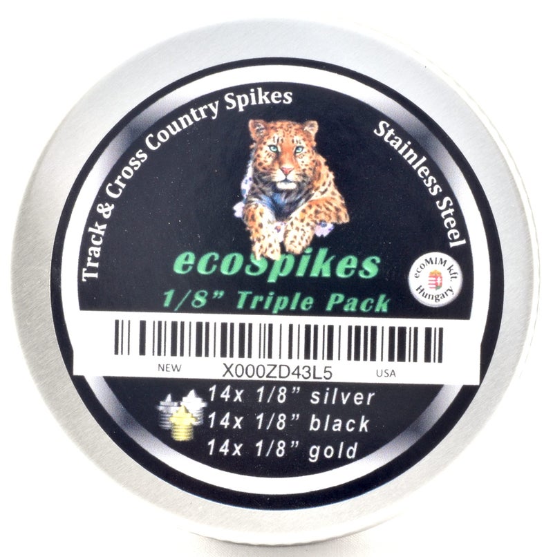 ecoSpikes Triple Pack - 1/8 inch Steel Track and Cross Country Spikes - Image 2